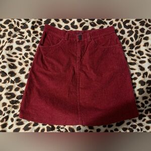 ✨Brandy Melville Corduroy Skirt✨